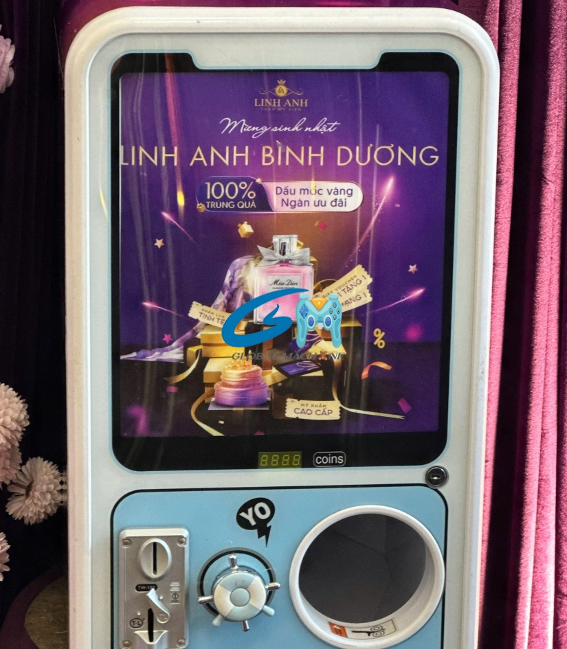 Máy Gacha Mini Để Bàn – "Blind Box" Thu Nhỏ Cho Không Gian Sáng Tạo